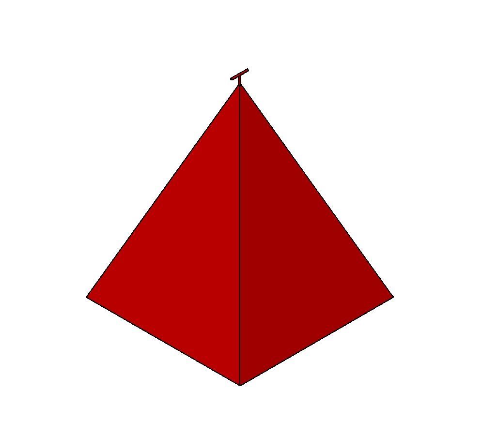 Пирамида для пожарного гидранта - 2